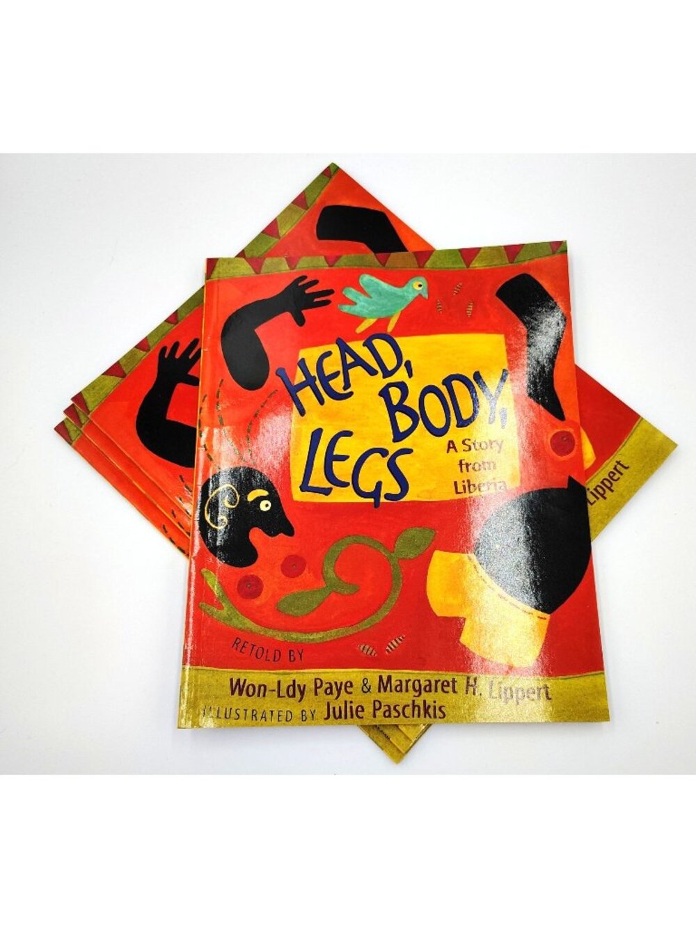 Head Body Legs Story From Liberia Kids Reader Paperback Ages 4-8 Lot of 4